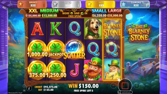 The Blarney Stone - Jackpot Reveal bónushjólið